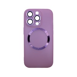Capa Magnética com Lente de Câmara para Apple iPhone 14 Pro Rosa Capa Magnética com Lente de Câmara para Apple iPhone 14 Pro Rosa